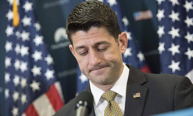 Paul Ryan, Sprecher des US-Repräsentantenhauses. 