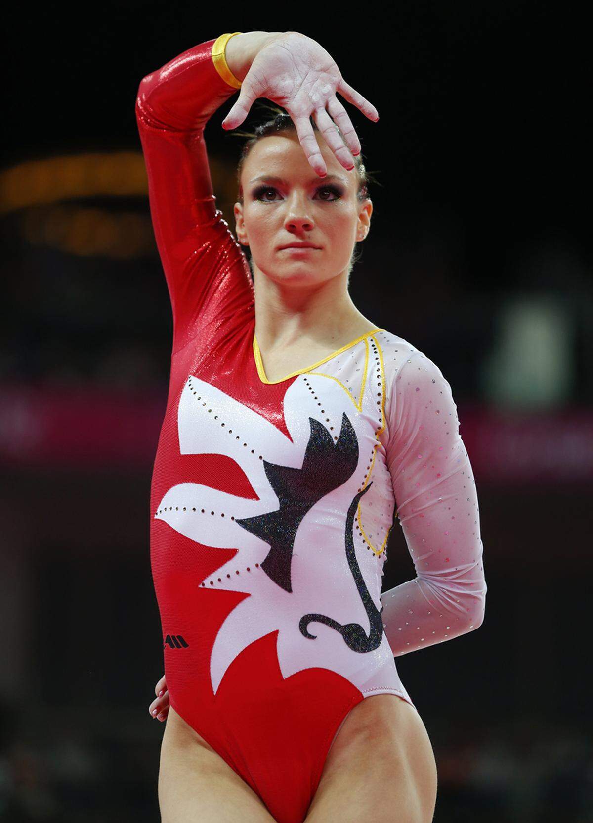 Mithalten können da auch die Gymnasten, darunter Marta Pihan-Kulesza aus Polen.