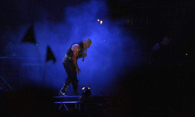 Till Lindemann of Rammstein performs during the 24th Wacken Open Air Festival 2013 in Wacken