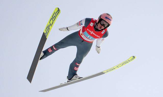 NORDISCHE SKI-WM 2021 IN OBERSTDORF: SKISPRINGEN TEAMBEWERB HERREN HS 137 - 1. WERTUNGSDURCHGANG