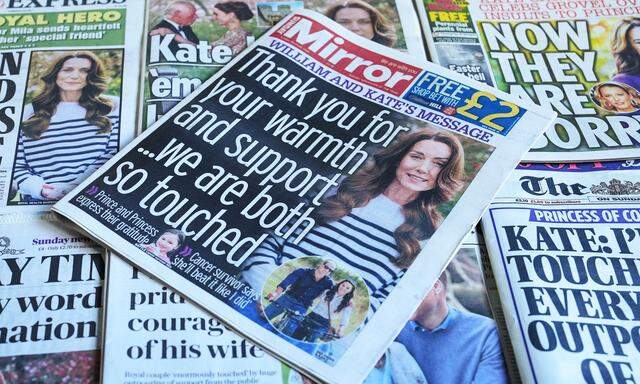Prinzessin Kate am Cover des „Mirror“