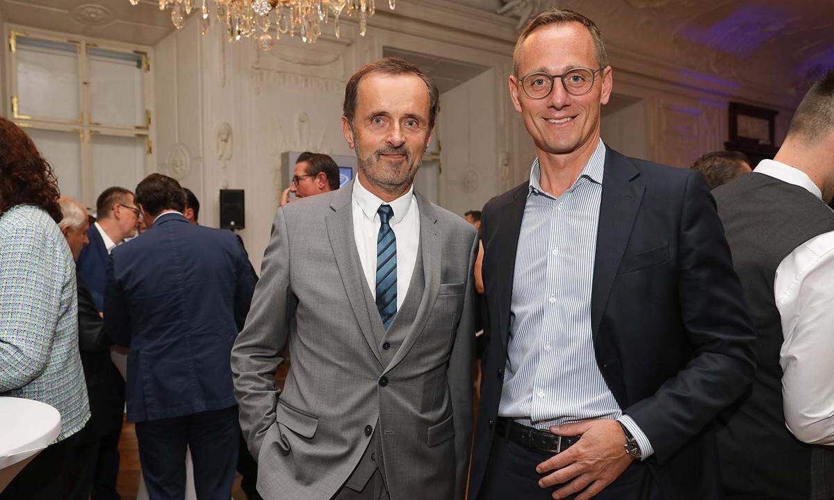 PwC Partner Anton Pichler (l.) und Rechtsanwalt Johannes Hirtzberger (Lirk Spielbüchler Hirtzberger RA).