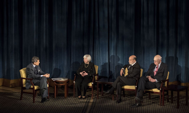 Janet Yellen Attends Panel Discussion In New York City