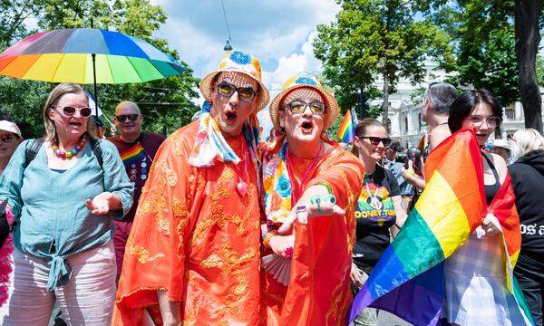Die Regenbogenparade in Wien hätte laut Staatsschutz Ziel eines islamistischen Anschlags werden sollen. 