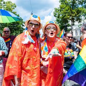 Die Regenbogenparade in Wien hätte laut Staatsschutz Ziel eines islamistischen Anschlags werden sollen. 