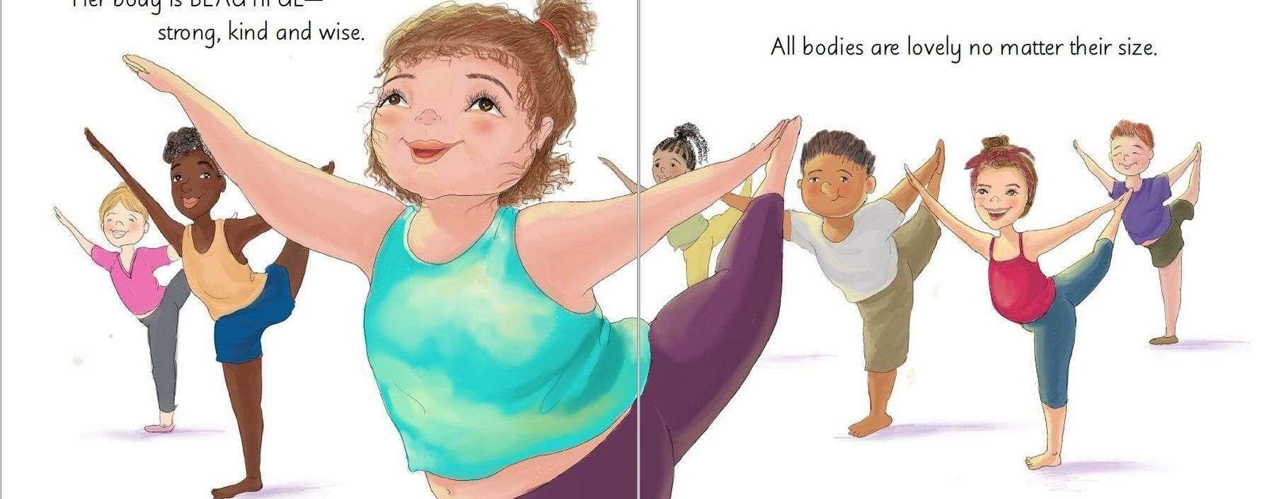 Ein Kinderbuch über &quot;Body Positivity&quot; zieht derzeit auf den sozialen Medien weite Kreise.