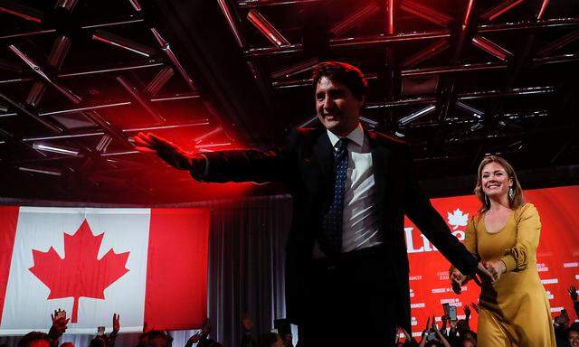 Ein Tag der Freude für den kanadischen Premiereminister Justin Trudeau.