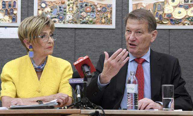 Ingrid Korosec und Peter Kostelka – das neue Präsidentenpärchen im Seniorenrat. 
