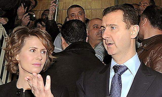 Assad und seine Frau