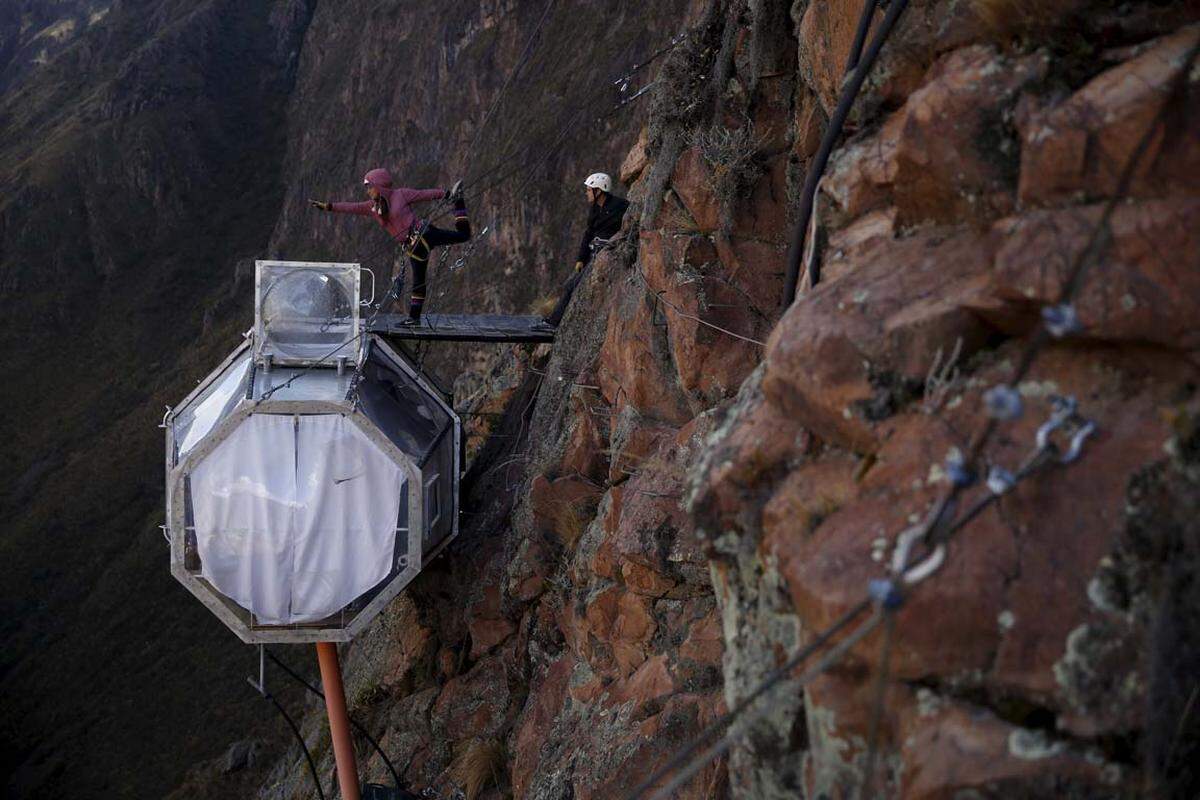 Die Lodges befindet sich in Urubamba zwischen Cusco und Machu Picchu.