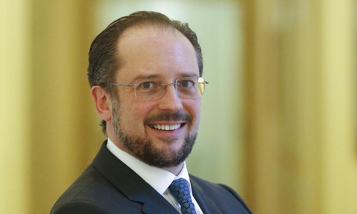Außenminister: ALEXANDER SCHALLENBERG.
