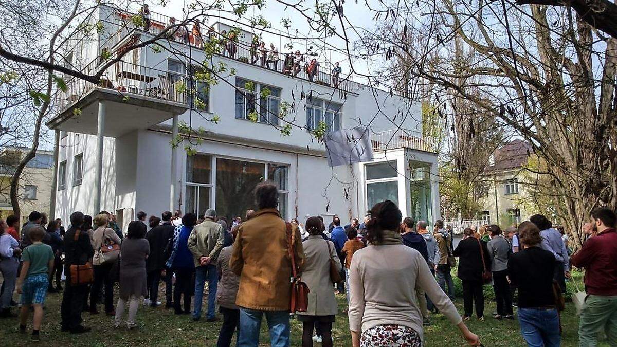 Das 1929–1931 von Josef Frank und Oskar Wlach geplante Haus Beer gilt als architekturhistorisches Monument der (Wiener) Moderne.