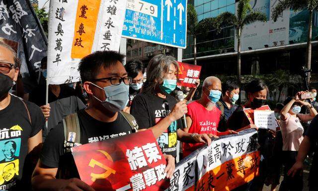 Proteste in Hongkong halten an