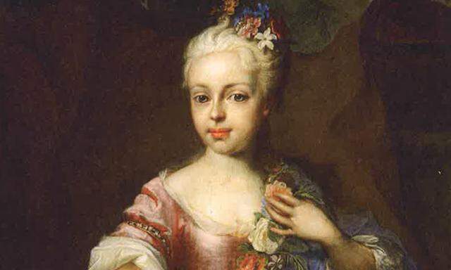 Die spätere Landesmutter Maria Theresia als Sechsjährige, gemalt von Adám Mányoki 1723.