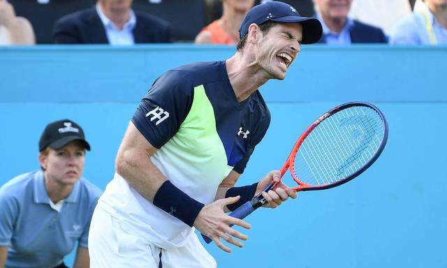 Fever Tree Championships 2018 Day Two Andy Murray on day two of the Fever Tree Championships 2018 at