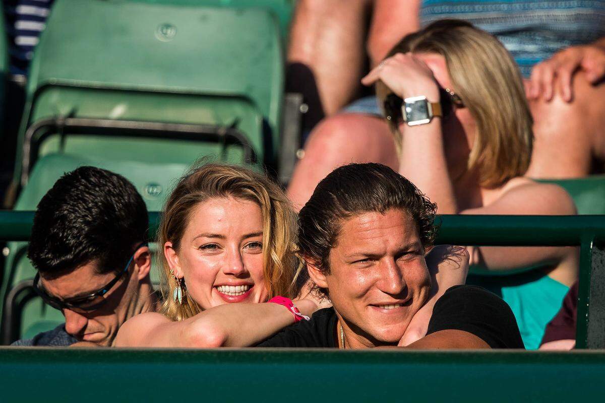 Vito Schnabel, Heidi Klums Ex-Freund, turtelte mit Schauspielerin Amber Heard.    