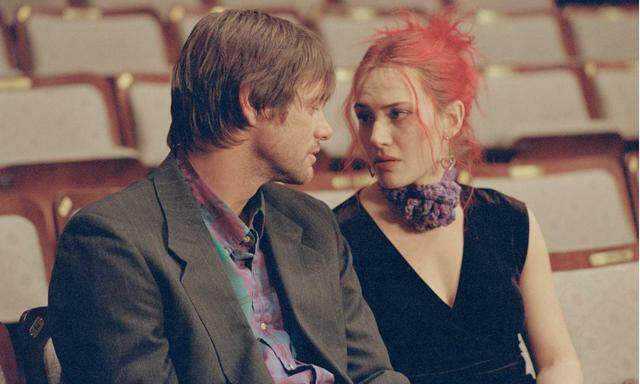 Jim Carrey und Kate Winslet in Regisseur Michel Gondrys „Vergiss mein nicht!“.
