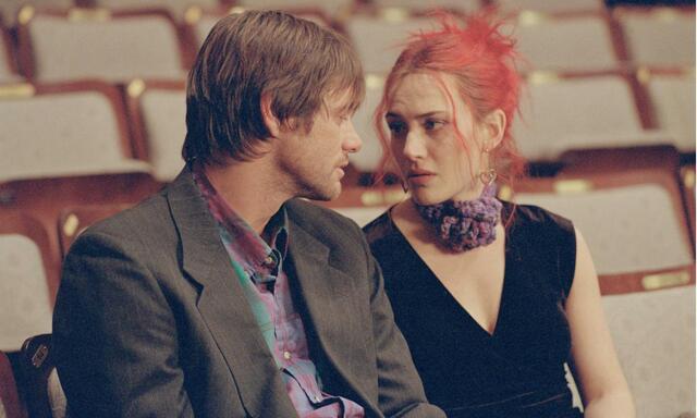 Jim Carrey und Kate Winslet in Regisseur Michel Gondrys „Vergiss mein nicht!“.