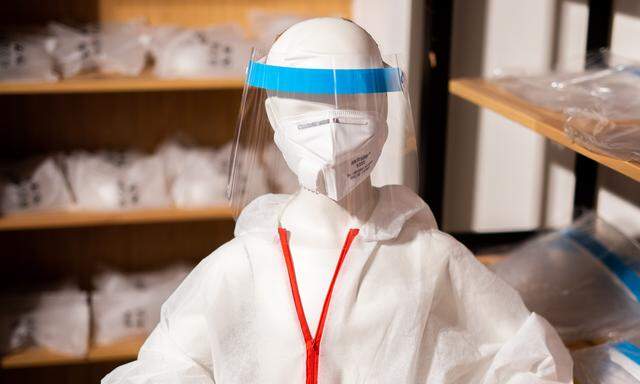 China hat während der Covid-19-Pandemie fast alle Maskenbestände in Europa aufgekauft.