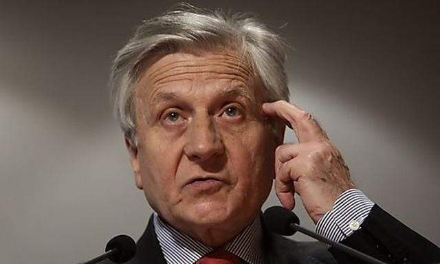 European Central Bank (ECB) President Trichet addresses a conference hosted by Austrian National Bank