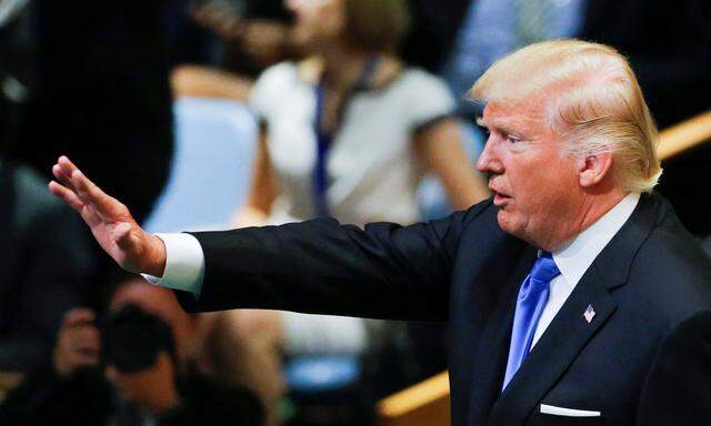 US-Präsident Donald Trump droht in seiner ersten Rede vor der UN-Generalversammlung Nordkorea und dem Iran. Gleichzeitig verteidigt er seine „America First“-Politik. 