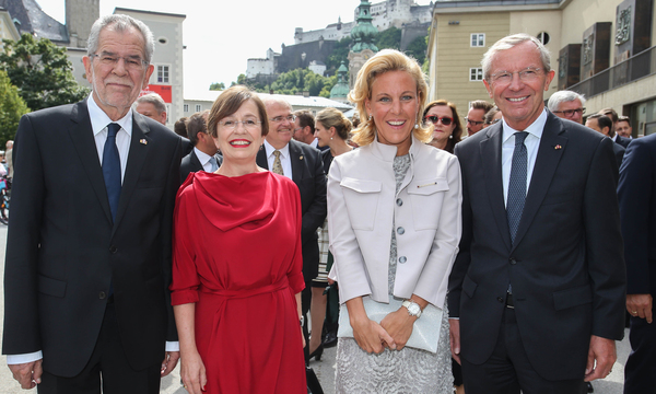 ER�FFNUNG SALZBURGER FESTSPIELE 2017: BP VAN DER BELLEN/SCHMIDBAUER/HASLAUER