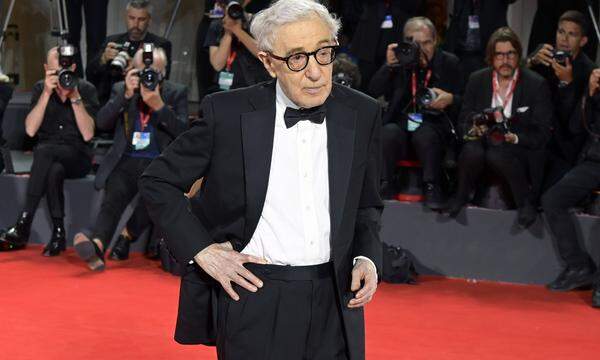 Woody Allen bei der Premiere des Kinofilms Coup de chance.