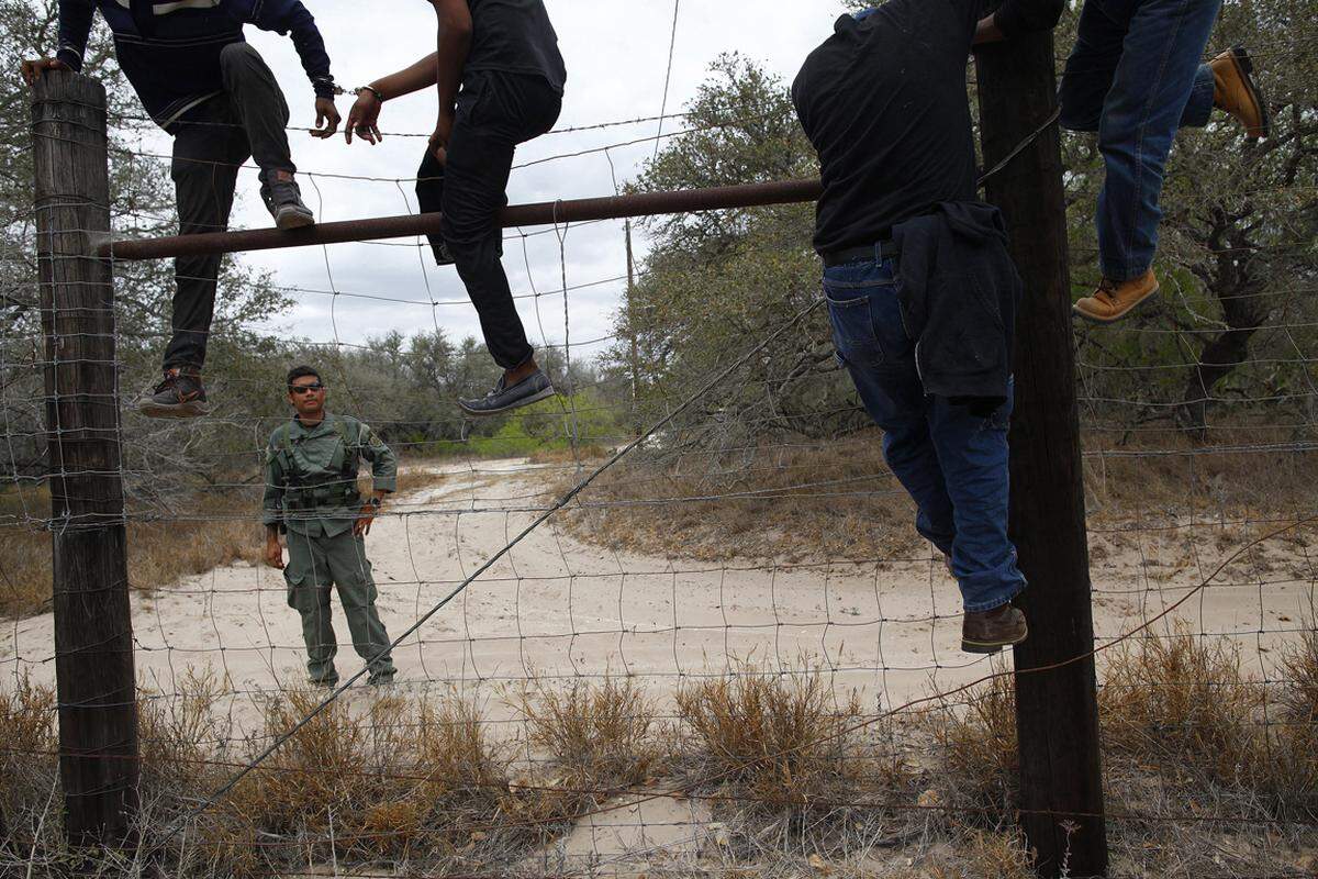 Jeden Tag gibt es mehrere Festnahmen durch die US-Grenzkontrollen.
