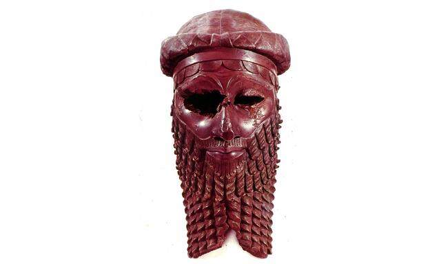 Es war wohl ein hartes Los, in seinem Reich zu leben: Sargon, König von Akkad, um 2250 v. Chr. Sein Bronzekopf schmückt ein Museum in Bagdad.