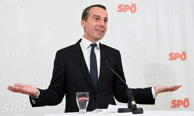 SPÖ-Chef Christian Kern 