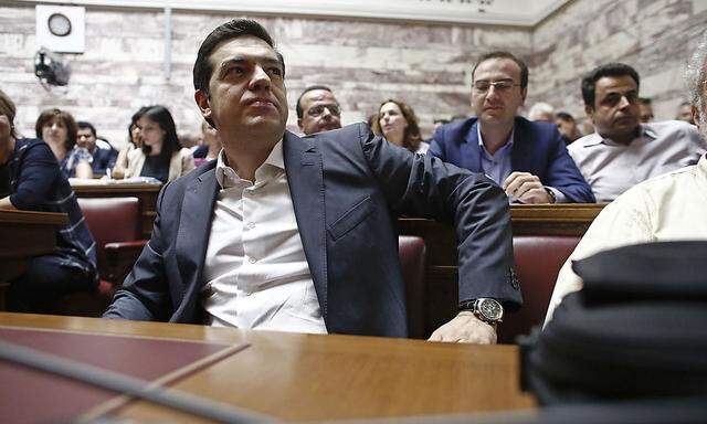 Alexis Tsipras hat eine spannende Abstimmung vor sich. Gewinnt er sie, könnte das auch seine Regierung sprengen.