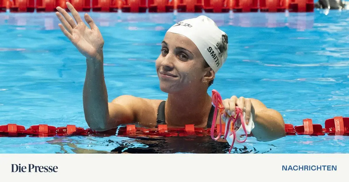Schwimmen Regan Smith stellt Weltrekord in 100 Meter Rücken auf