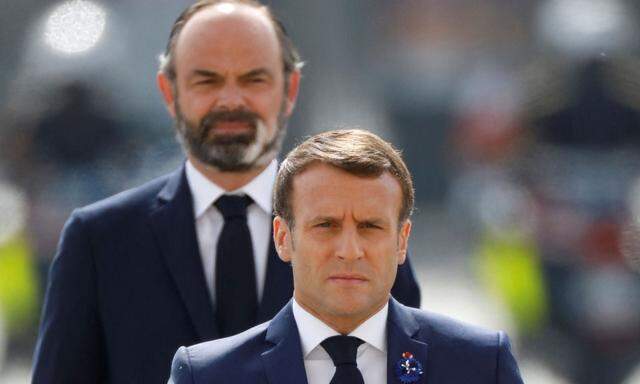 Edouard Philippe und Emmanuel Macron