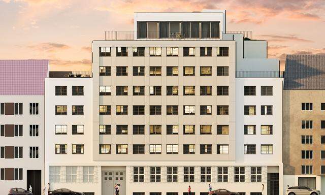 Projekt von Wohninvest in der Pitkagasse in Wien Floridsdorf: Das denkmalgeschützte ehemalige Dorotheum Floridsdorf wird in Form eines Bauherrenmodells saniert und als Wohnhaus wieder zum Leben erweckt.