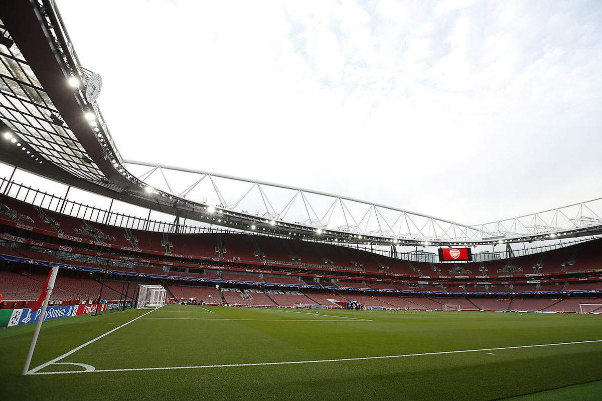 Die Eintrittskarten für Arsenal-Spiele sind die teuersten der Premier League. Nicht umsonst ist der Londoner Klub mit einem Umsatz von 130 Millionen Euro an Spieltagen auch der Spitzenreiter. Das sind immerhin 30 Prozent des Gesamt-Jahresumsatzes des Klubs.