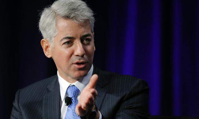 File photo of William Ackman, CEO of Pershing Square Capital Management, speaking at the Partner Connect 2013 conference in Boston