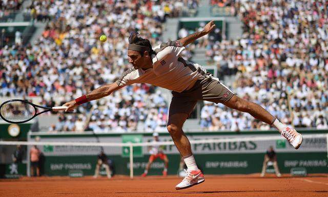 Roger Federer absolvierte in seiner Karriere 400 Grand-Slam-Matches.