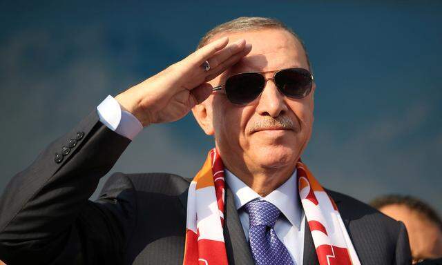 Staatspräsident Recep Tayyip Erdoğan.