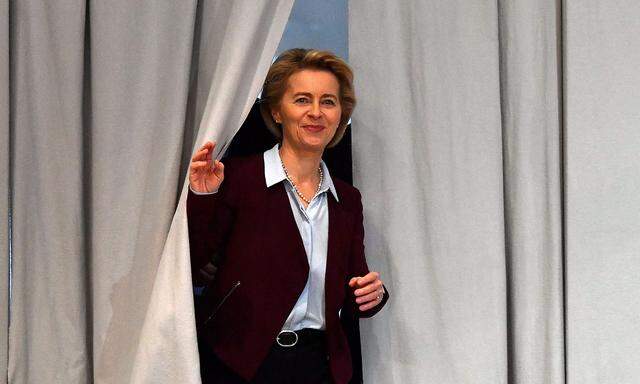 Archivbild der wohl künftigen EU-Kommissionspräsidentin Ursula von der Leyen.