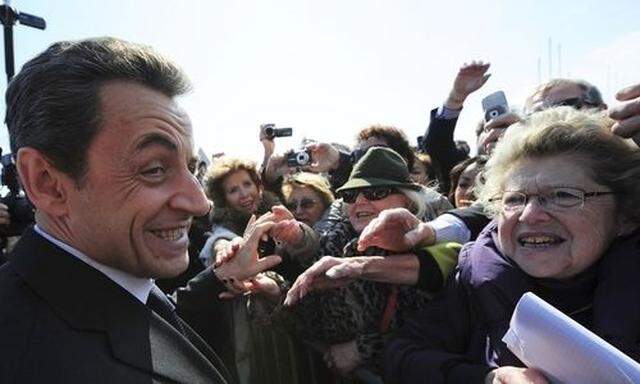 Frankreichs Präsident Nicolas Sarkozy