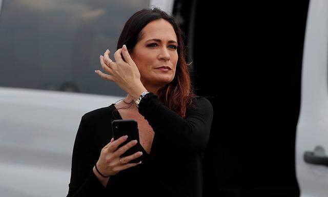 Stephanie Grisham soll als Sprecherin innerhalb der Familie Trump wechseln. 