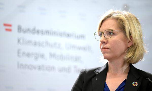 Klimaschutzministerin Leonore Gewessler definitiv nicht für die Grünen bei der EU-Wahl antreten.