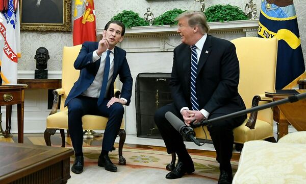 Kanzler Kurz: "Es ist eine Freude, hier sein zu dürfen"