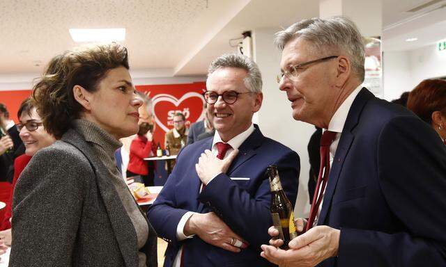 Bundesparteivorsitzende Pamela Rendi-Wagner und Landeshauptmann Peter Kaiser