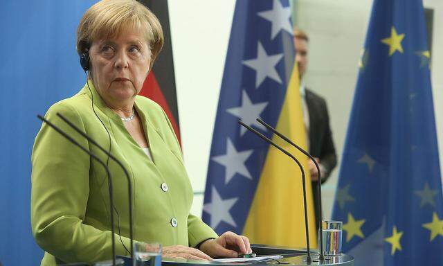 Angela Merkel zu Besuch in Bosnien-Herzegowina.