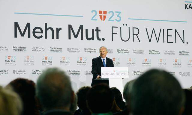 Karl Mahrer, Obmann der Wiener ÖVP
