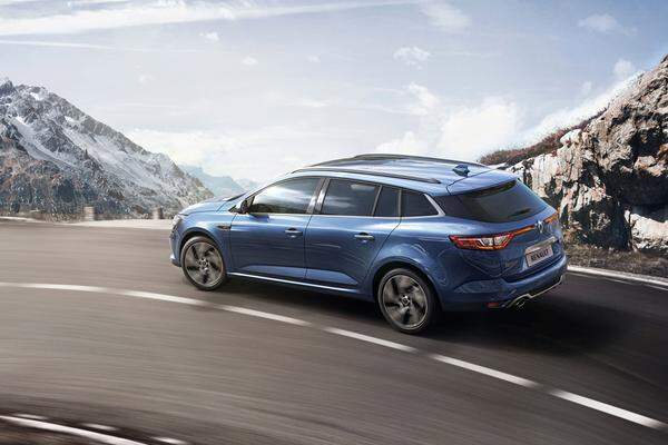 Renault präsentiert auf dem Genfer Auto-Salon als Weltpremiere den komplett neu entwickelten Mégane Grandtour.