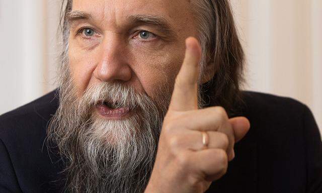 Rechter Ideologe und ehemaliger Ideengeber des Kreml: Alexander Dugin in Wien.