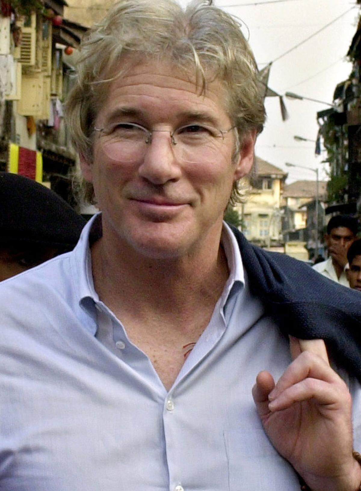 Richard Gere war der erste Mann, der die Liste zweimal anführte. In diesem Jahr war er in "Die Braut, die sich nicht traut" zu sehen.