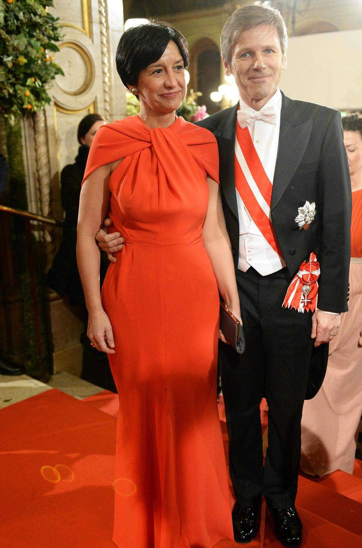Kanzleramtsminister Josef Ostermayer mit seiner Ehefrau Manuela.